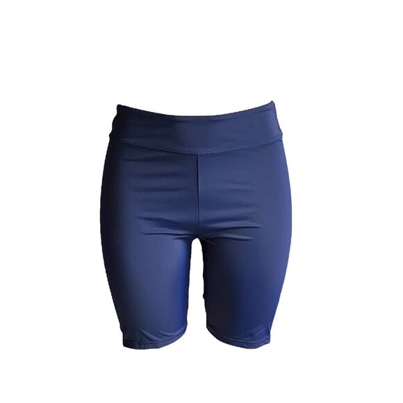 Denim & Co. Beach V-Neck Handkerchief Tankini with Bike Short - Picture 7 of 8